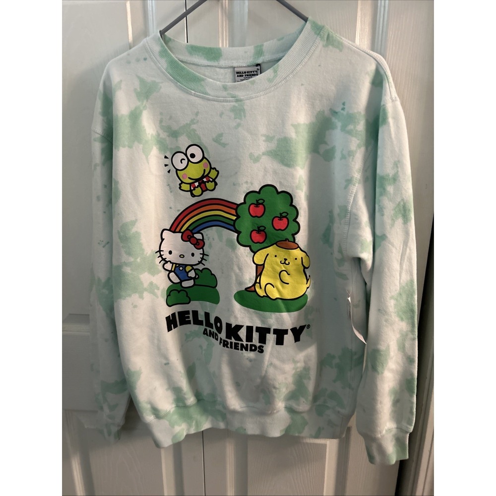 Universal Studios Hello Kitty Universe Crew Neck Sweatshirt Sanrio Unisex Medium